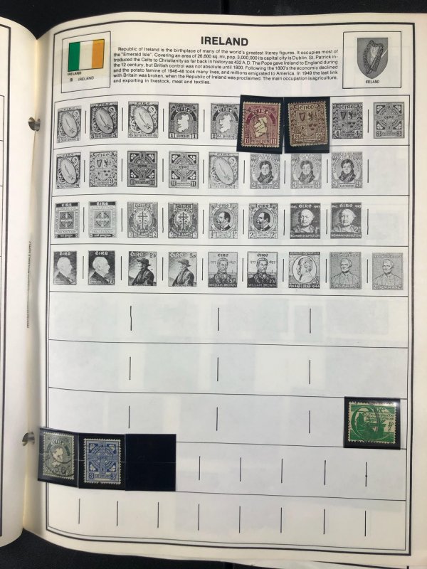 WW, BRITISH COLONIES, 100s of Stamps mounted in an album & in others