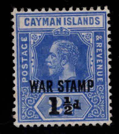 Cayman Islands Scott MR4 MH* War Tax stamp