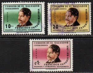 El Salvador Sc #C224-C226 Used