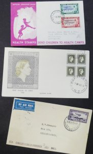 EDW1949SELL : NEW ZEALAND Collection of 14 interesting covers.