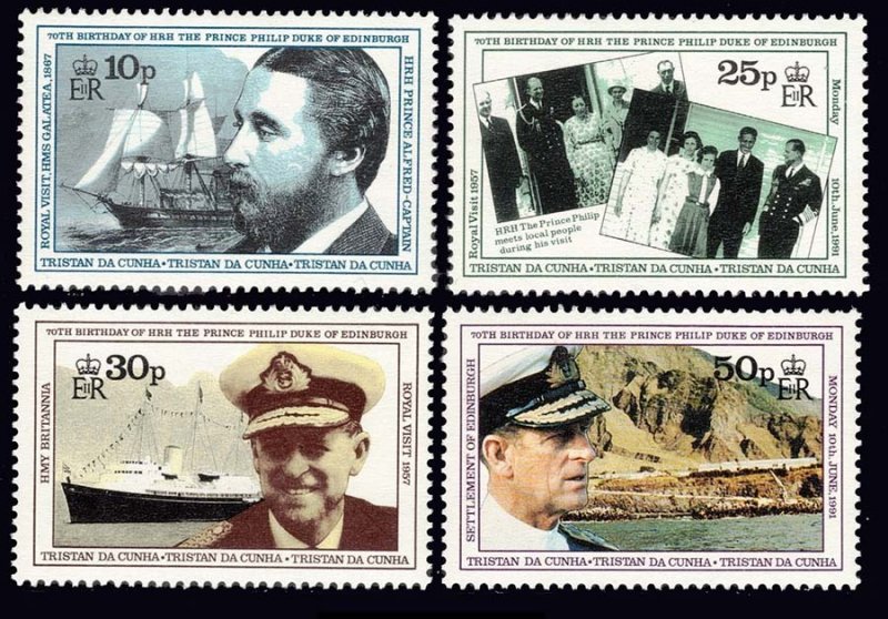 Tristan da Cunha Scott 496-499 Mint never hinged.