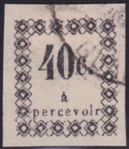 Guadeloupe 1876 SC J3 Used 