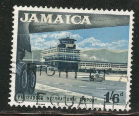 Jamaica Scott 227 Used 1964  airport stamp