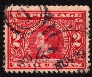 1909, US, 2c, William H. Seward, Used, Sc 370