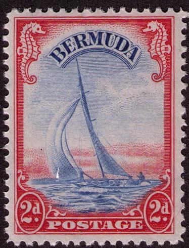 Bermuda # 109A  Mint  VFNH  Cat. $ 1.25 + NH