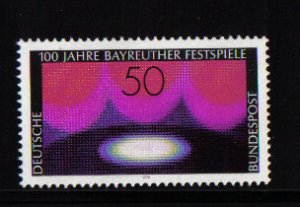 Germany  #1217   MNH  1976    Bayreuth festival