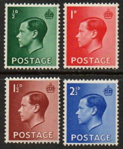 Great Britain Sc #230-233 MNH