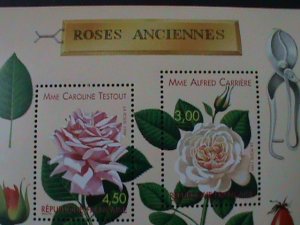 FRANCE-1999 SC#2726-WORLD COLORFUL LOVELY OLD ROSES-MNH-S/S VERY FINE-LAST ONE