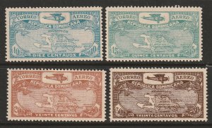 DOMINICAN REPUBLIC #C6-9 MH