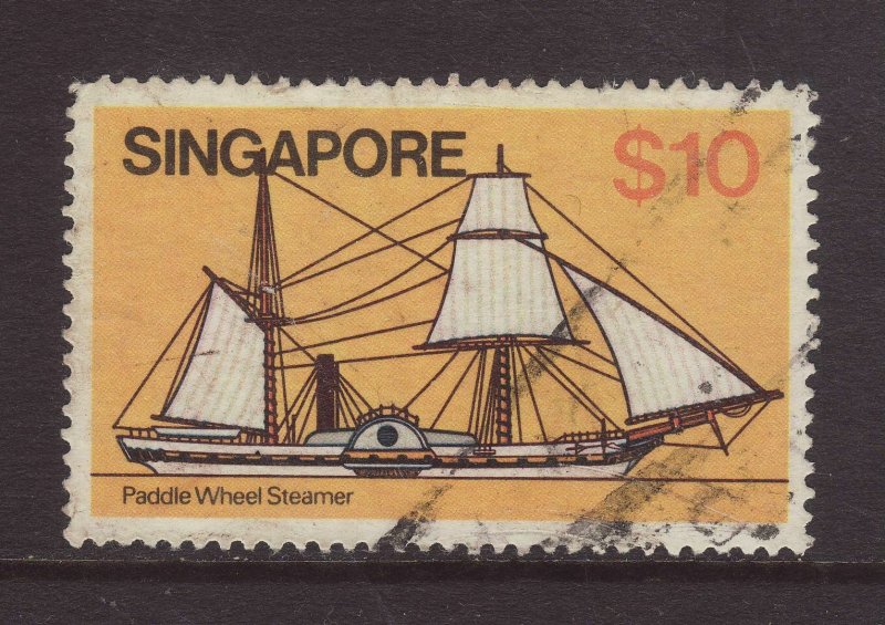 1980 Singapore $10 Good Used SG376