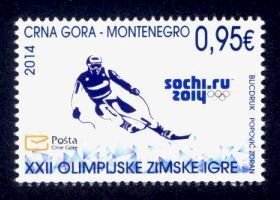 Montenegro Sc# 356 MNH Winter Olympic Games 2014
