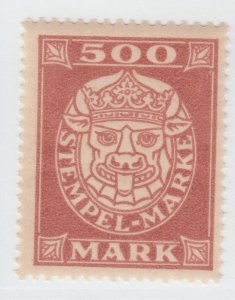 Germany Mecklenburg revenue fiscal Stamp hs44-MNH GUM