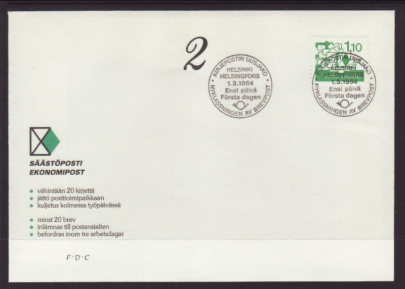 Finland 689 U/A FDC