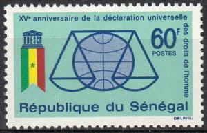 Senegal Human Rights (Scott #228) MH 