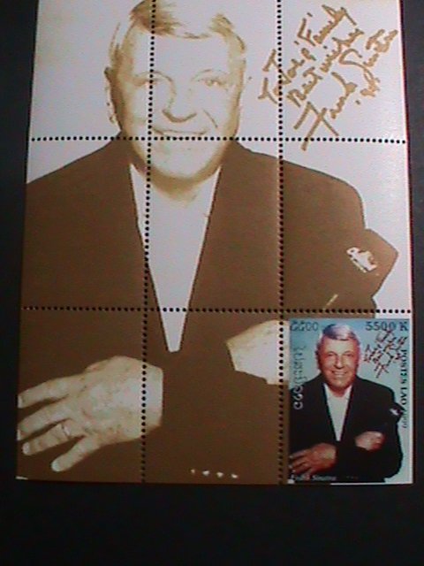 ​LAOS-1999-FRANK SINATRA FAMOUS SINGER-S/S MNH VERY FINE WE SHIP TO WORLD WIDE