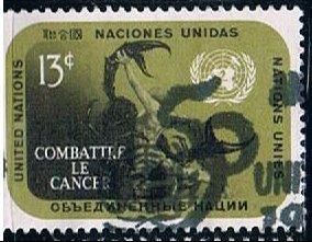 UN 208, Fight Cancer, single, used, VF