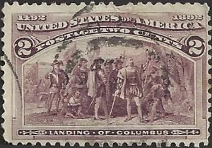 # 231 BROWN VIOLET USED LANDING OF COLUMBUS SCV-0.30