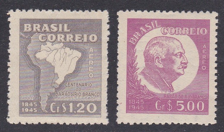 Brazil Sc #C62-C63 Mint Hinged