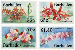 80932 MNH BARBADOS 1992 ORQUIDEAS