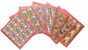 GUINEA ECUATORIAL 1972 EL GRECO ART RELIGION SET MNH x 7 Sheets(84 Stamps)Gu14