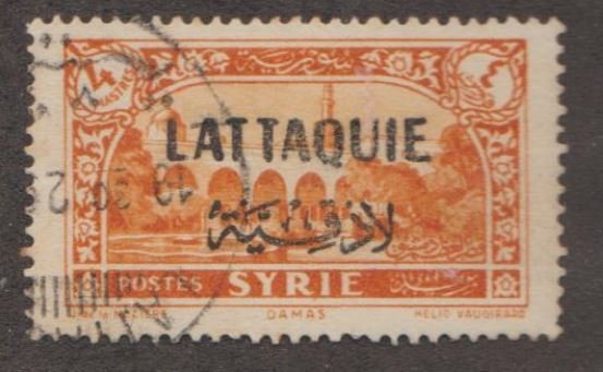 Latakia Scott #14 Stamp - Used Single