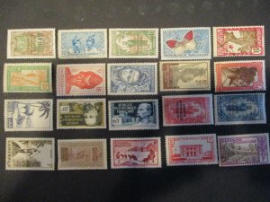 French Colonies / Area Assortment -  Hinged- (5D4) WDWPhilatelic #2