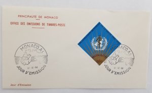 Monaco,  1968 First Day Covers - 12 Unaddressed