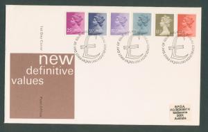 GB FDC Machins  JAN  1981