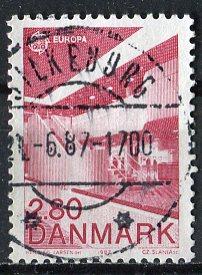 Denmark 1987: Sc. # 837: O/Used Single Stamp