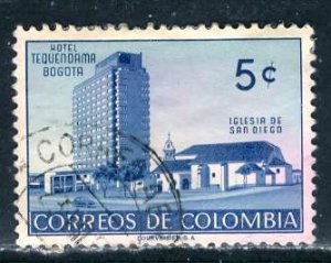 Colombia; 1955: Sc. # 638: Used Cpl. Set