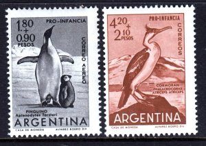 Argentina 1964 Birds Mint MNH Set SC B47,CB35