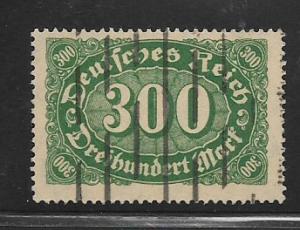 Germany Sc. # 158 Used Inflation Issue Wmk. 125 - L99