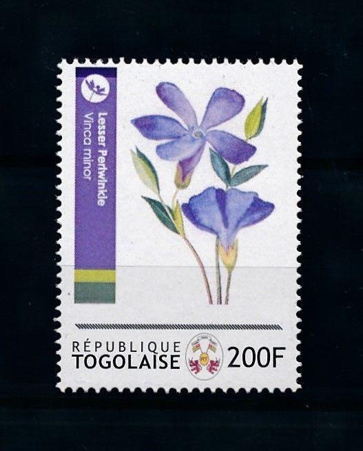 [78837] Togo  Flora Flowers Blumen Lesser Perlwinkle  MNH