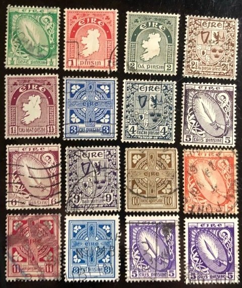 Ireland Scott# 106-116, 137-138, 225-226, 226b Used VF Cat. $15.20