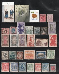 Worldwide Lot AC - No Damaged Stamps. All The Stamps All In The Scan