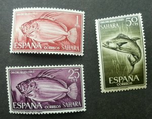 Spain Fish 1963 Marine Life Underwater Ocean (stamp) MNH *see scan