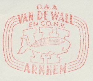 Meter cut Netherlands 1962 Whale
