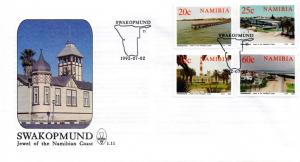 Namibia - 1992 Swakopmund FDC SG 592-595