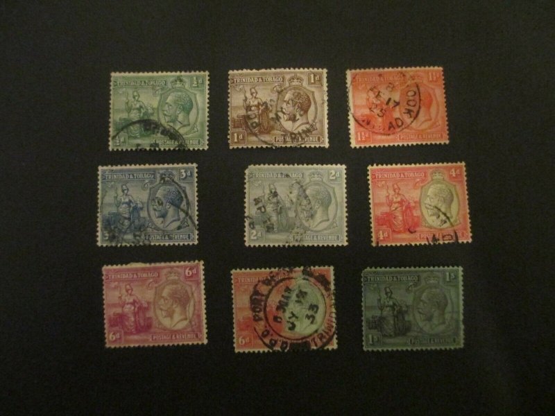 Trinidad and Tobago #21-29 Used WDWPhilatelic (J7M4)