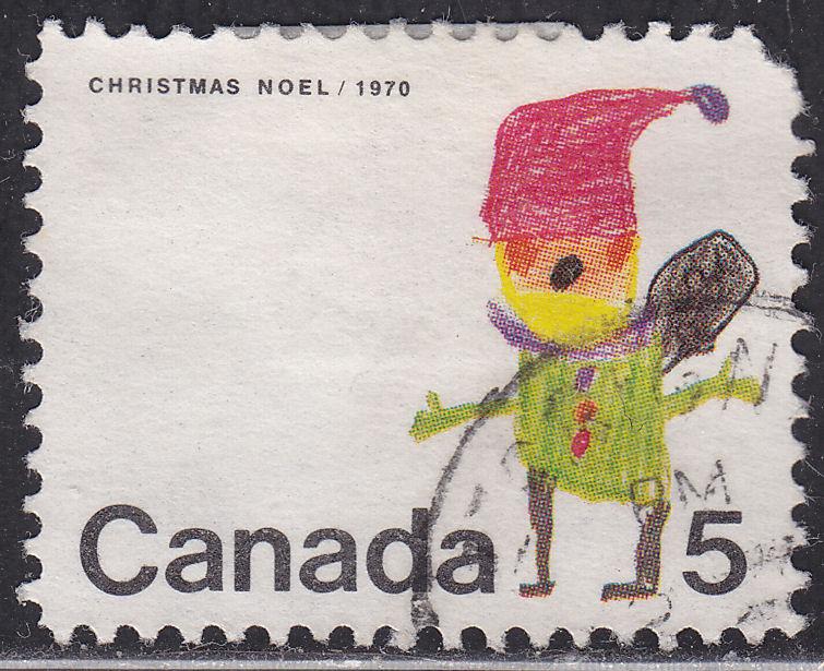 Canada 519 Santa Claus 5¢ 1970