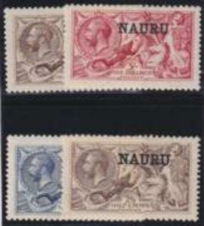 Nauru 1916-1923 SC 13-16 MLH Set