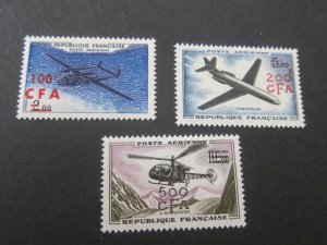 France 1961 Sc C48-50 MH