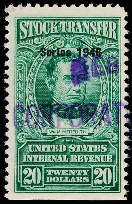 U.S. REV. DATED GREENS RD225  Used (ID # 113102)