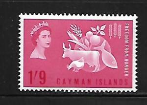 CAYMAN ISLANDS, 168, MNH, FREEDOM FROM HUNGER