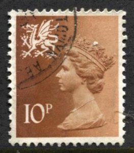 STAMP STATION PERTH Wales #WMH13 QEII Definitive Used 1971-1993