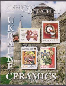 APS Magazine Jan 2010 , Ukraine Ceramics on Stamps - I Combine S/H