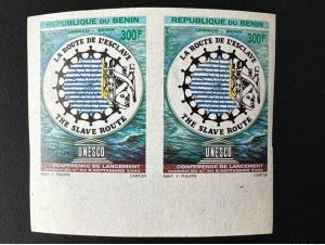Benin 1994 Mi. 620 IMPERF 300F UNESCO Slave Route Ouidah Conference