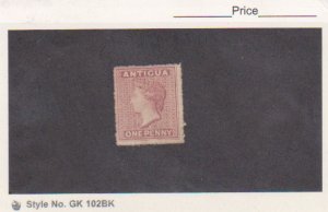 Antigua stamp Unused MNG Scott # 2 Queen Victoria 1863