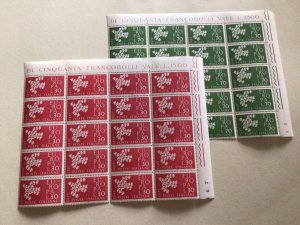 Italy Europa 1961 part sheets  mint never hinged stamps A11676