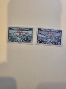 Stamps French Morocco Scott #CB22-3 nh